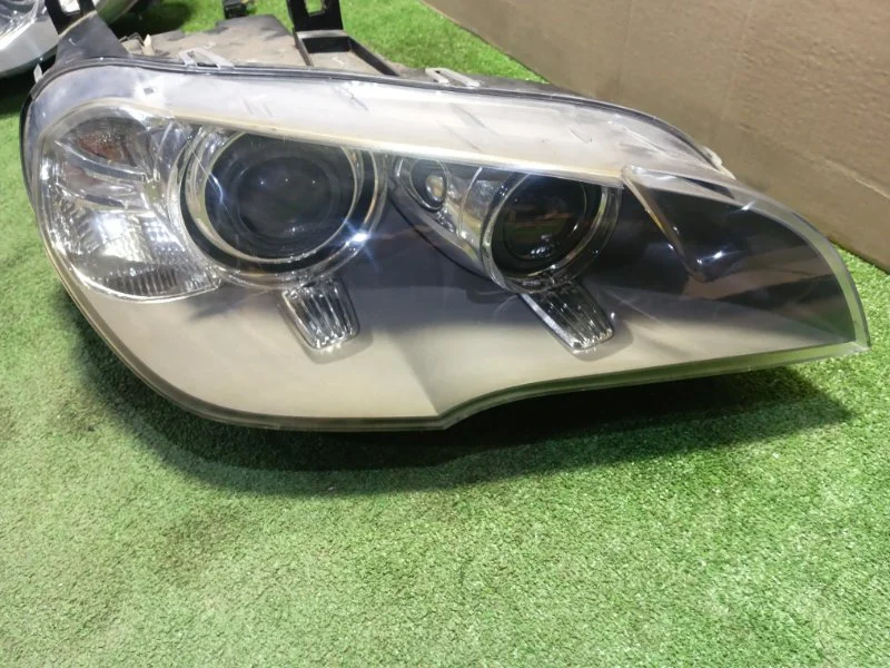 Фара ксеноновая передняя правая BMW X5 E70 N55B30A - миниатюра 5