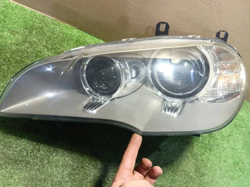 Фара ксеноновая передняя левая BMW X5 E70 N55B30A - миниатюра 2
