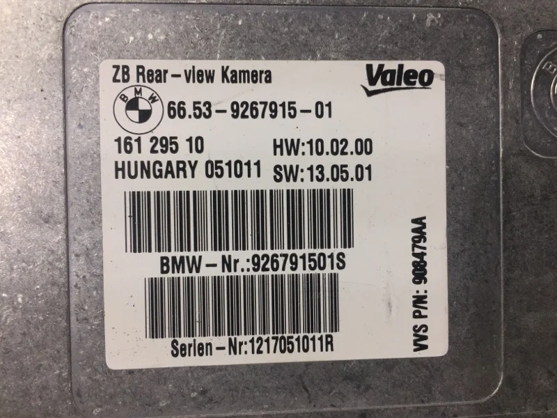Блок управления камерой BMW 3 F30 N20B20A 2011 - миниатюра 6
