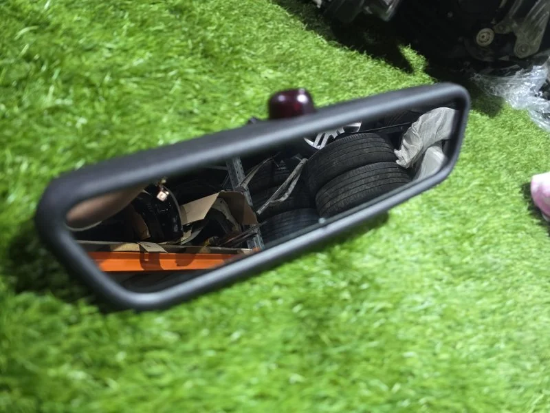 Зеркало салонное BMW X3 E83 M54B30 2004 - миниатюра 2