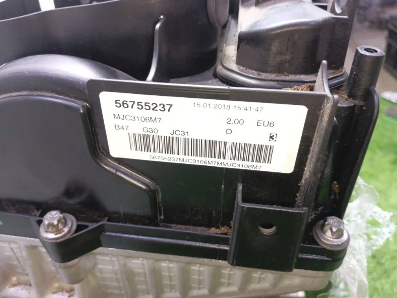 Двигатель BMW 5 G30 B47D20A 2018 - миниатюра 9