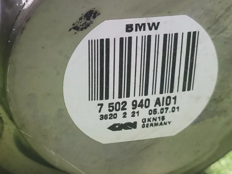 Полуось (привод) задний BMW 7 E38 M62B44TU 2001 - миниатюра 5