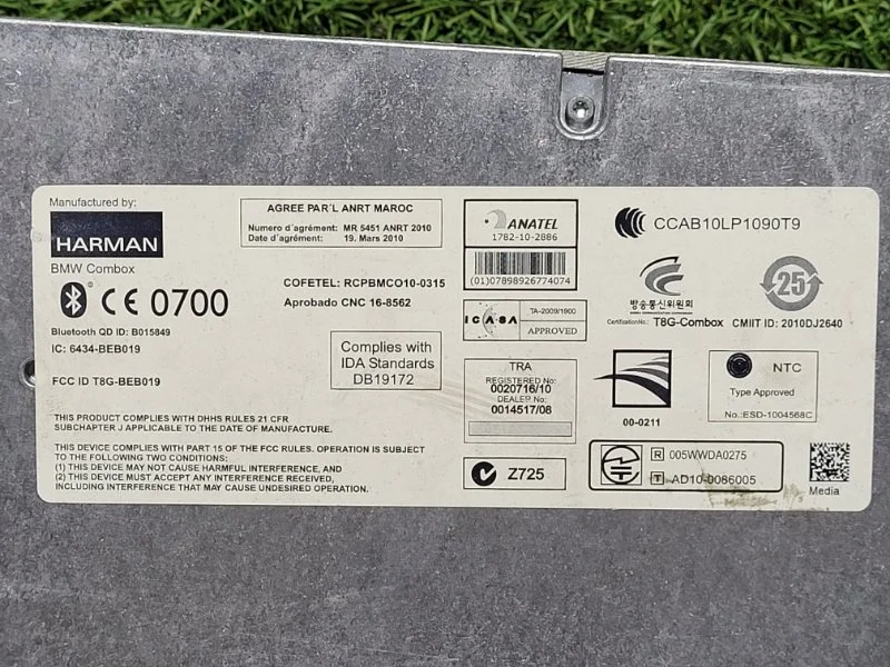 Блок управления BMW 5 F10/F11 N47D20 2012 - миниатюра 6