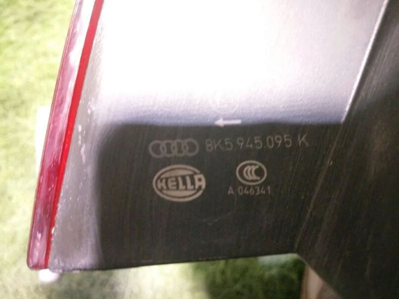 Фонарь наружный задний левый AUDI A4 B8 2012 - миниатюра 8