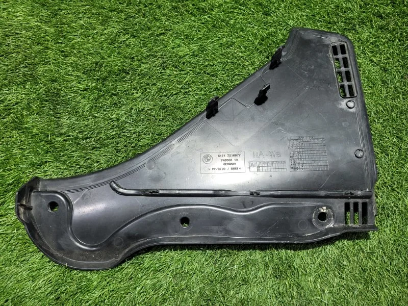 Водосток жабо, решетка правый BMW 5 F10/F11 N47D20 - миниатюра 3