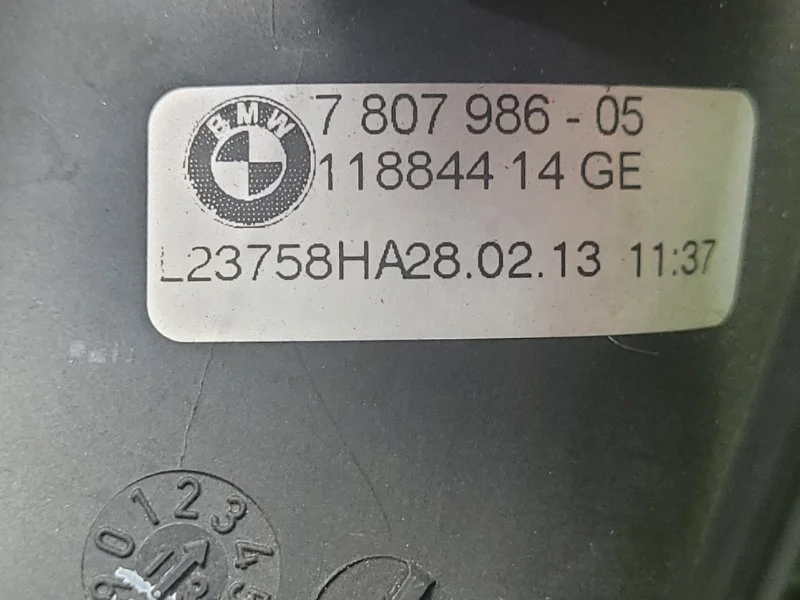 Патрубок интеркулера BMW X5 E70 N57D30A 2013 - миниатюра 5
