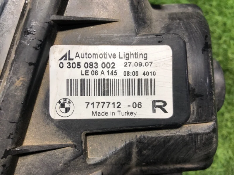 Фара противотуманная правая BMW 5 E60/E61 N52B30A - миниатюра 7