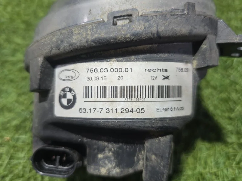 Фара противотуманная правая BMW 5 F10/F11 B47D20A - миниатюра 7