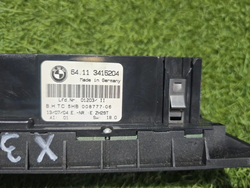 Блок климата BMW X3 E83 M54B30 2004 - миниатюра 5