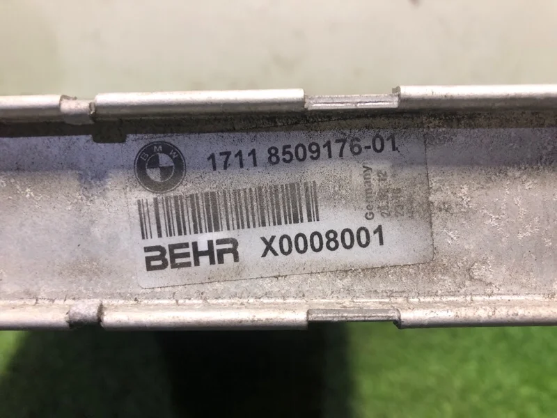 Радиатор основной BMW 5 F10/F11 N47D20 2012 - миниатюра 8