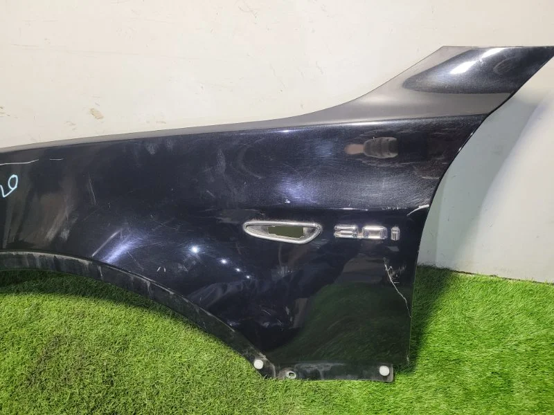 Крыло переднее левое BMW X3 E83 M54B30 2004 - миниатюра 3