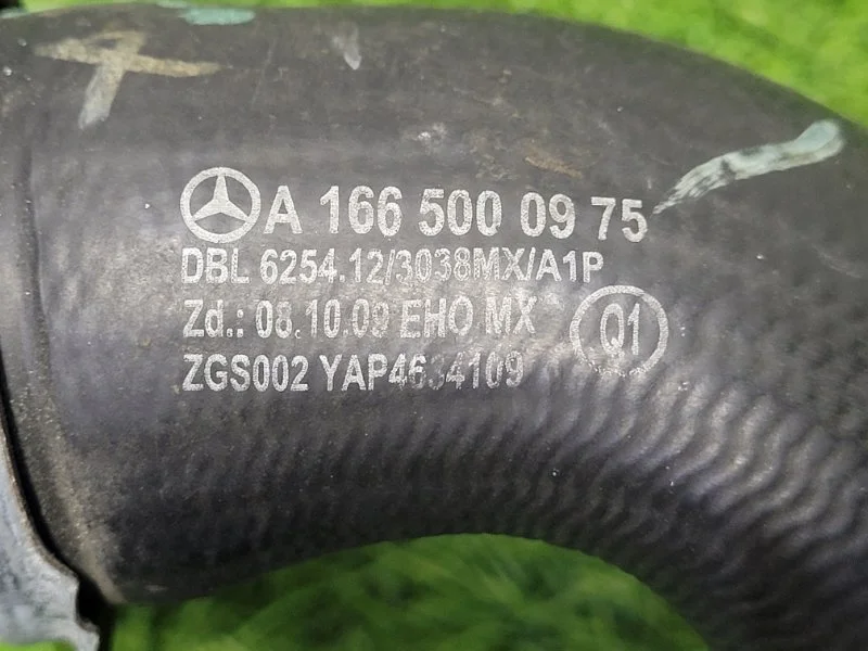 Патрубок системы охлаждения Mercedes-Benz S кл 222 - миниатюра 5