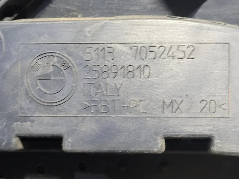 Накладка багажника наружная BMW X3 E83 M54B30 2004 - миниатюра 9