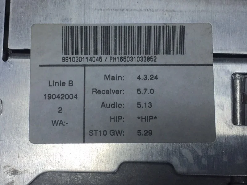Магнитола BMW 5 E60/E61 M54B30 2004 - миниатюра 8
