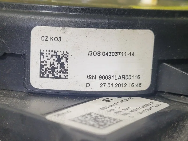 Переключатели подрулевые в сборе AUDI A4 B8 2012 - миниатюра 7