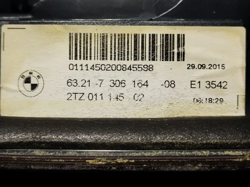 Фонарь внутренний правый BMW 5 F10/F11 B47D20A - миниатюра 10
