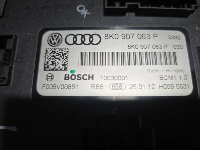 Блок бортовой сети AUDI A4 B8 2012 - миниатюра 5