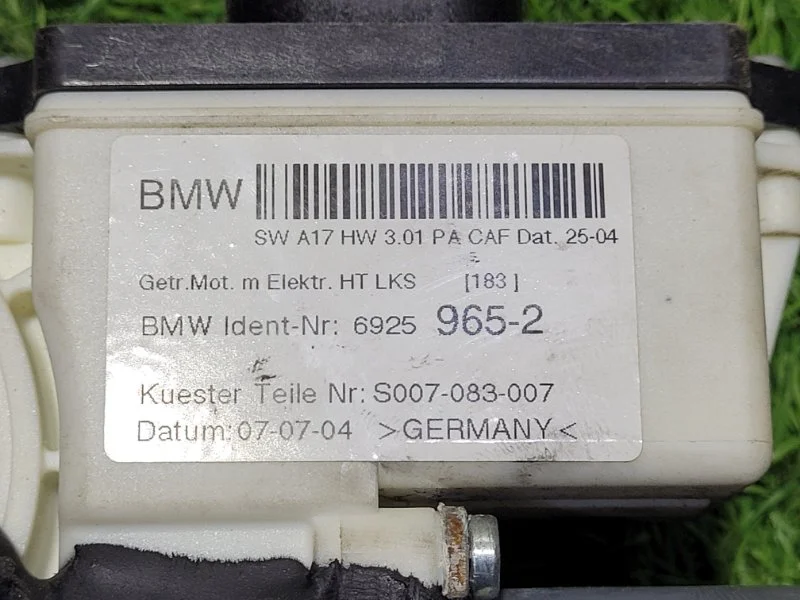 Стеклоподъемник электрический задний левый BMW X3 - миниатюра 5