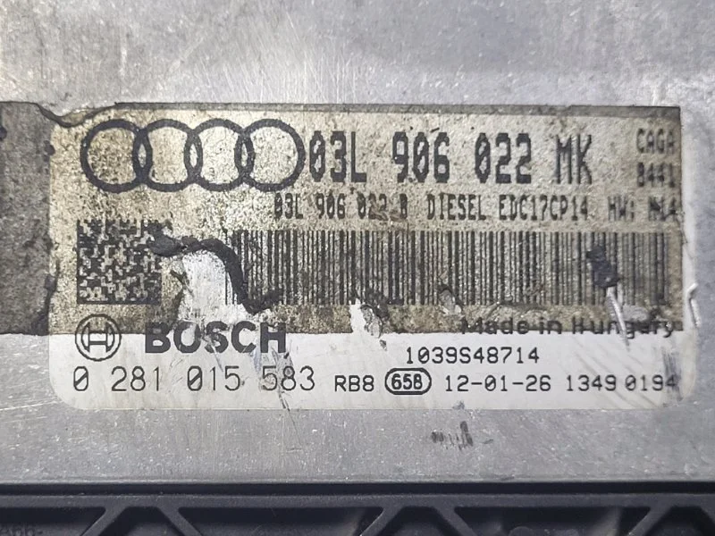 Блок управления двигателем AUDI A4 B8 2012 - миниатюра 5