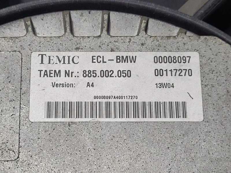 Вентилятор охлаждения радиатора BMW X3 E83 M54B30 - миниатюра 10