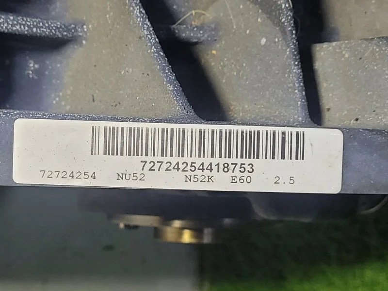 Двигатель BMW 5 E60/E61 N52B25 2007 - миниатюра 8