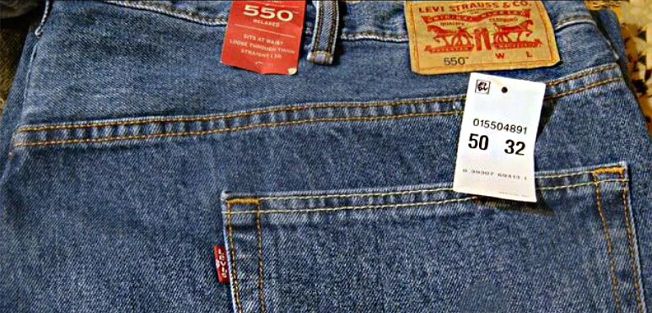 Джинсы Levi Strauss & Co. 550 - изображение 1