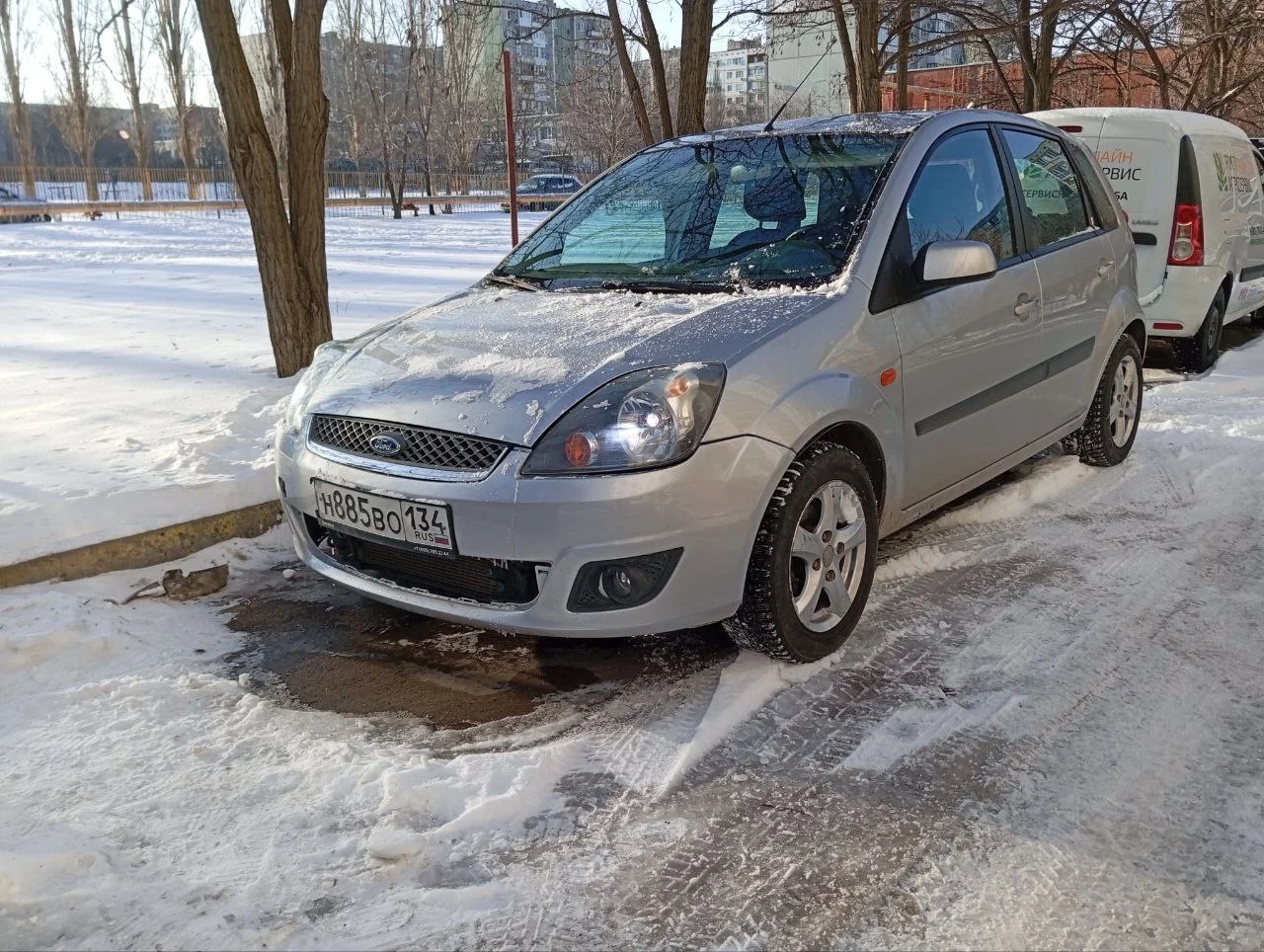Автомобиль Ford Fiesta 1.4 AMT, 2007, 138 125 км - изображение 1