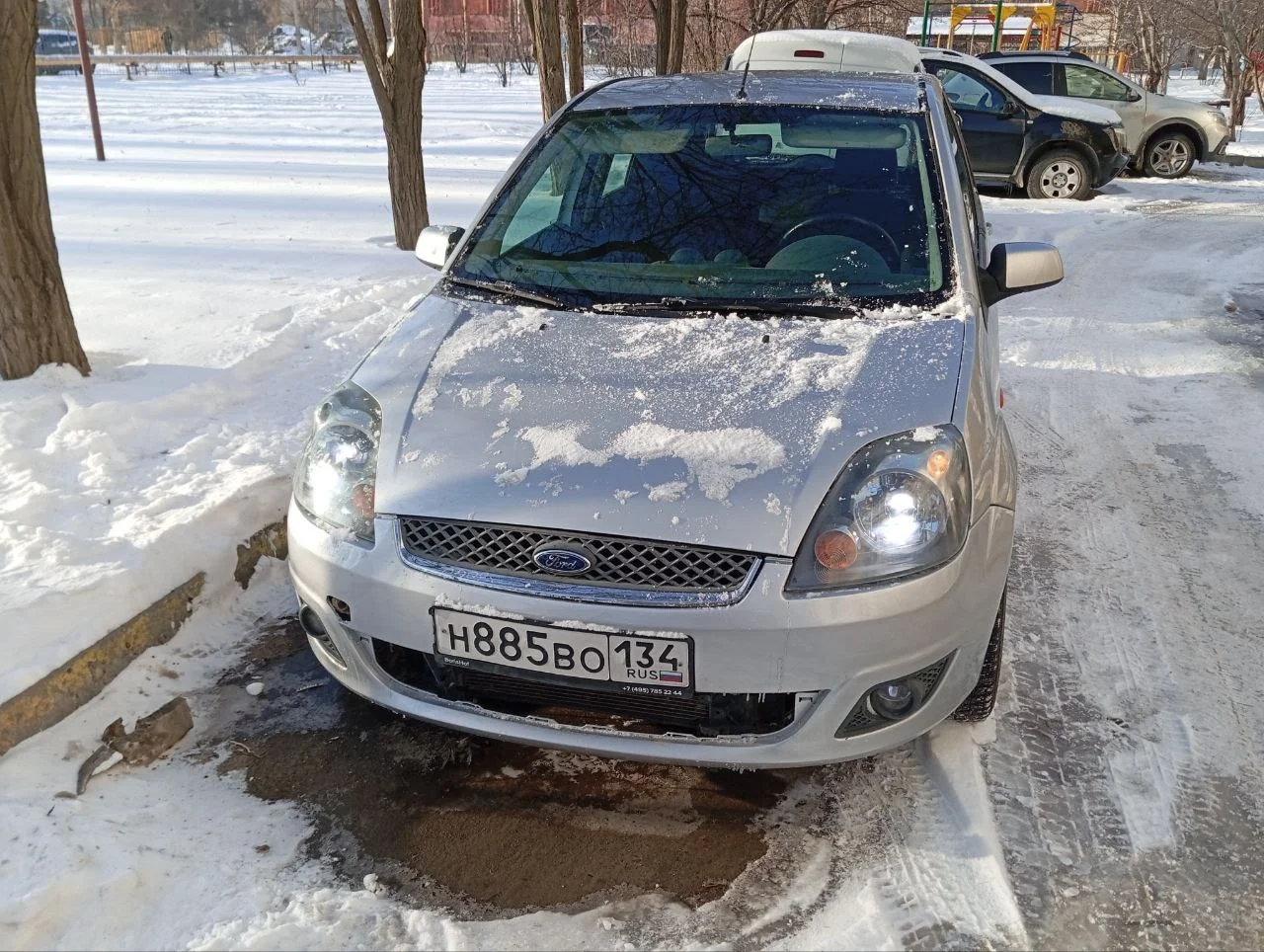 Автомобиль Ford Fiesta 1.4 AMT, 2007, 138 125 км - миниатюра 2