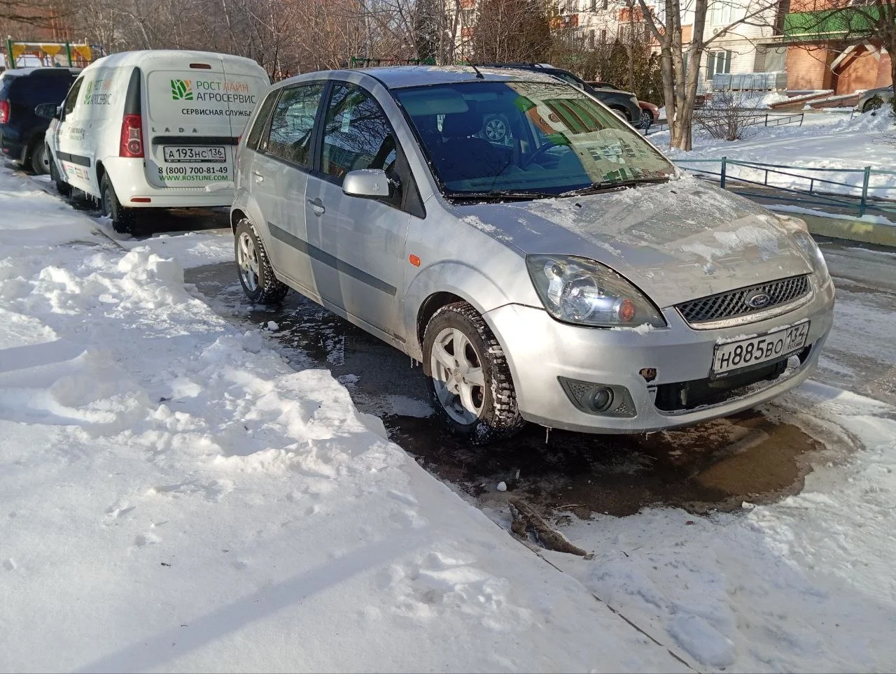 Автомобиль Ford Fiesta 1.4 AMT, 2007, 138 125 км - миниатюра 5