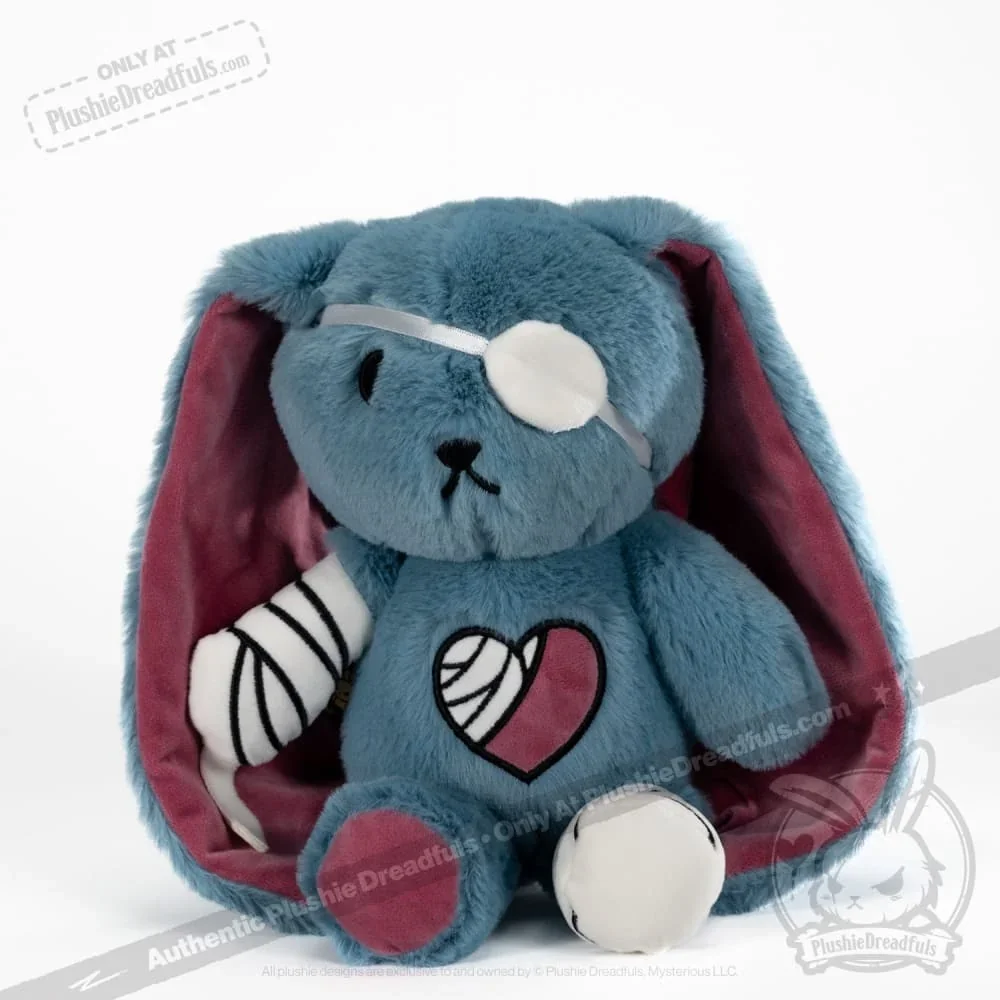 Ouchie Rabbit - Plush Stuffed Animal - миниатюра 7