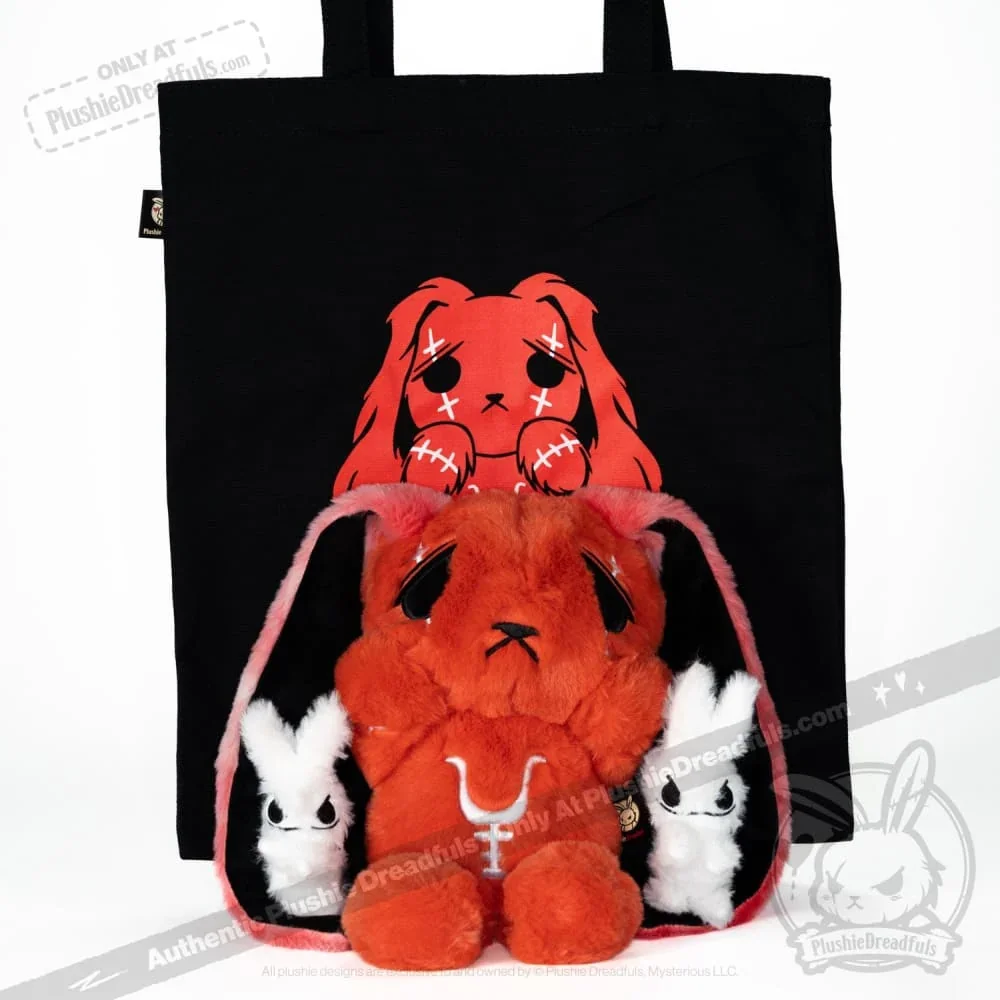 Anxiety Rabbit - Plush Stuffed Animal - миниатюра 3