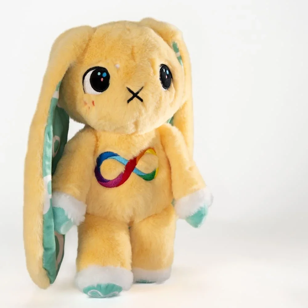 Autism Spectrum Rabbit - Plush Rabbit Stuffed Animal - изображение 1
