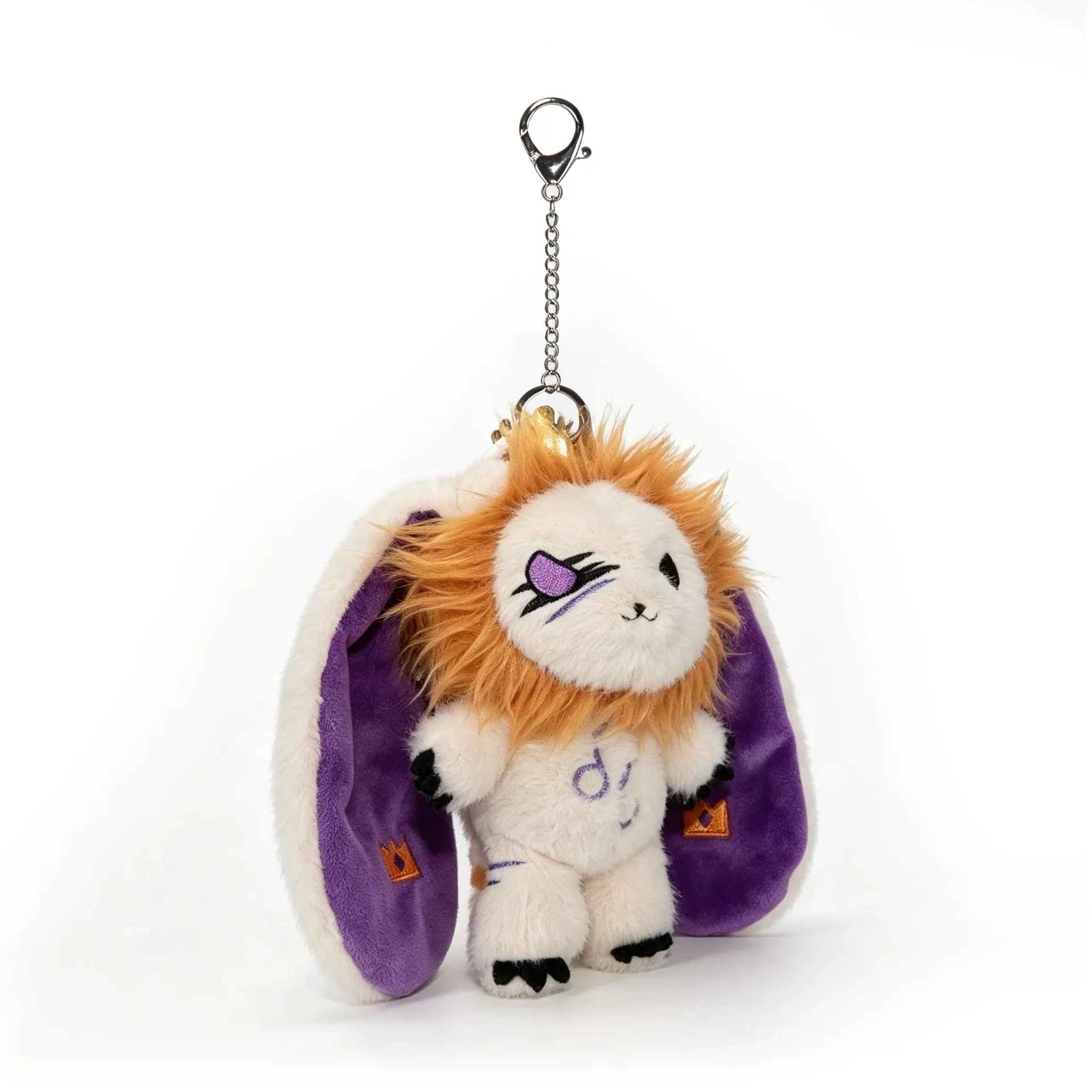 Zodiac Leo Mini Plush Keychain - миниатюра 2