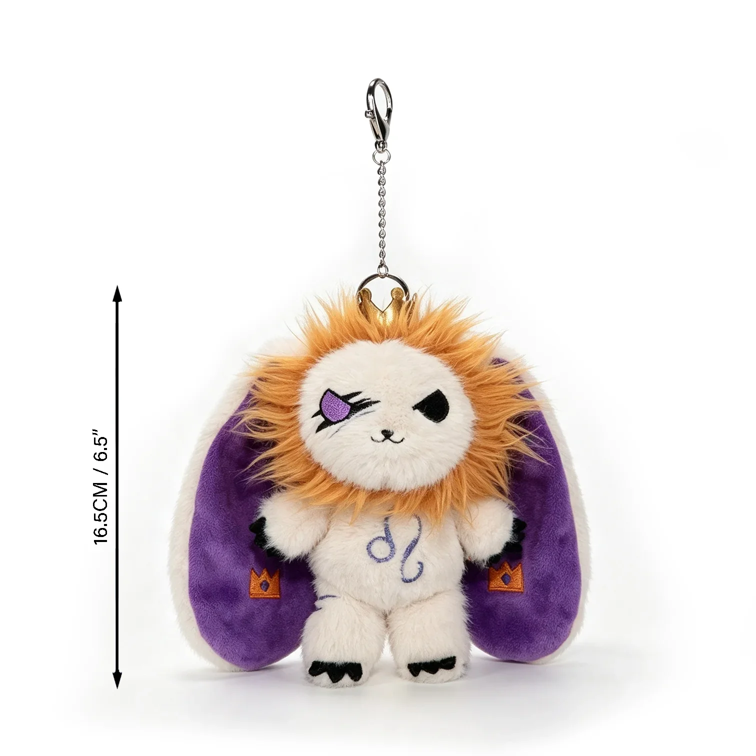 Zodiac Leo Mini Plush Keychain - миниатюра 3