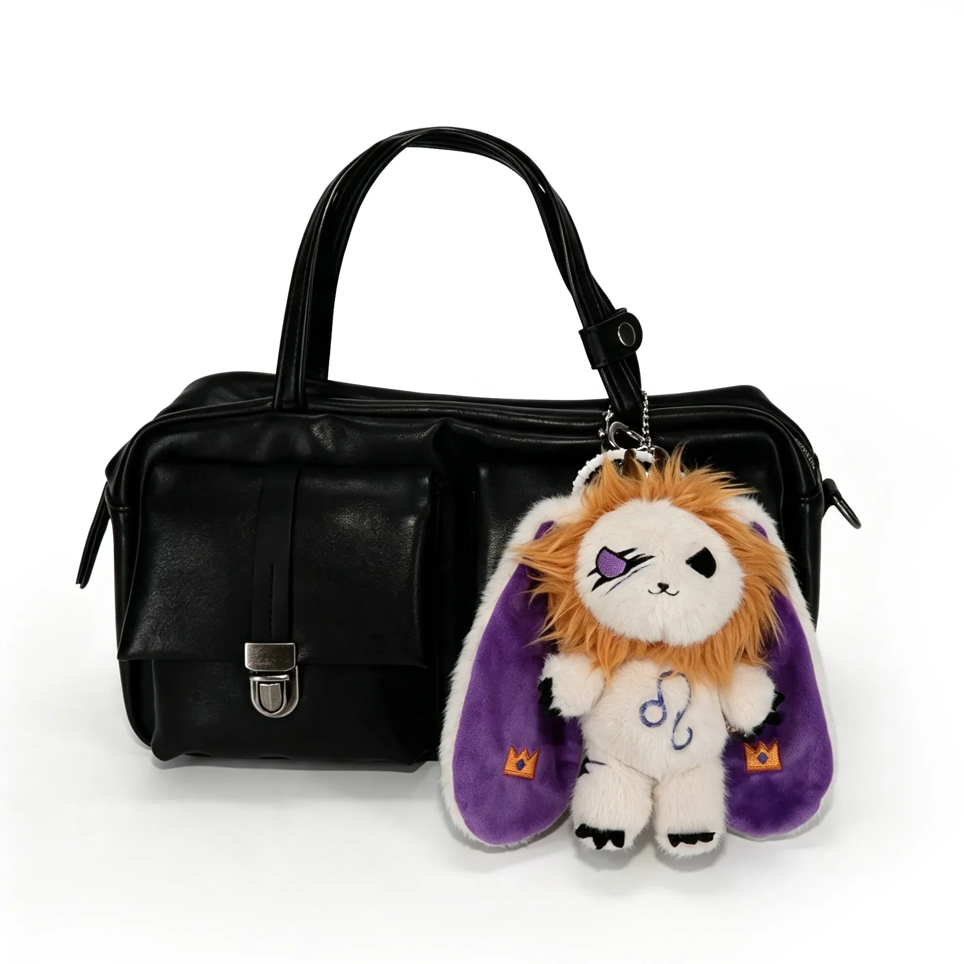 Zodiac Leo Mini Plush Keychain - миниатюра 5