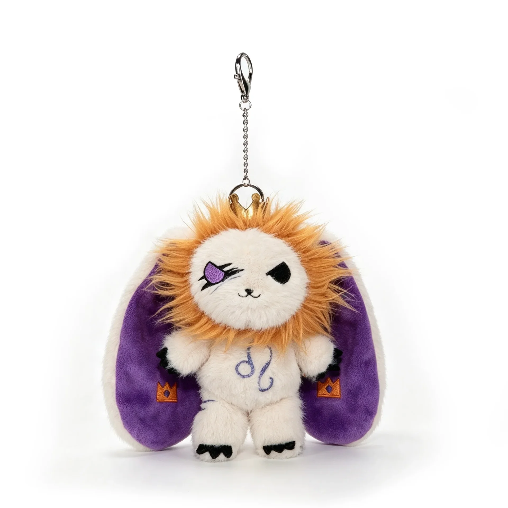 Zodiac Leo Mini Plush Keychain - миниатюра 7