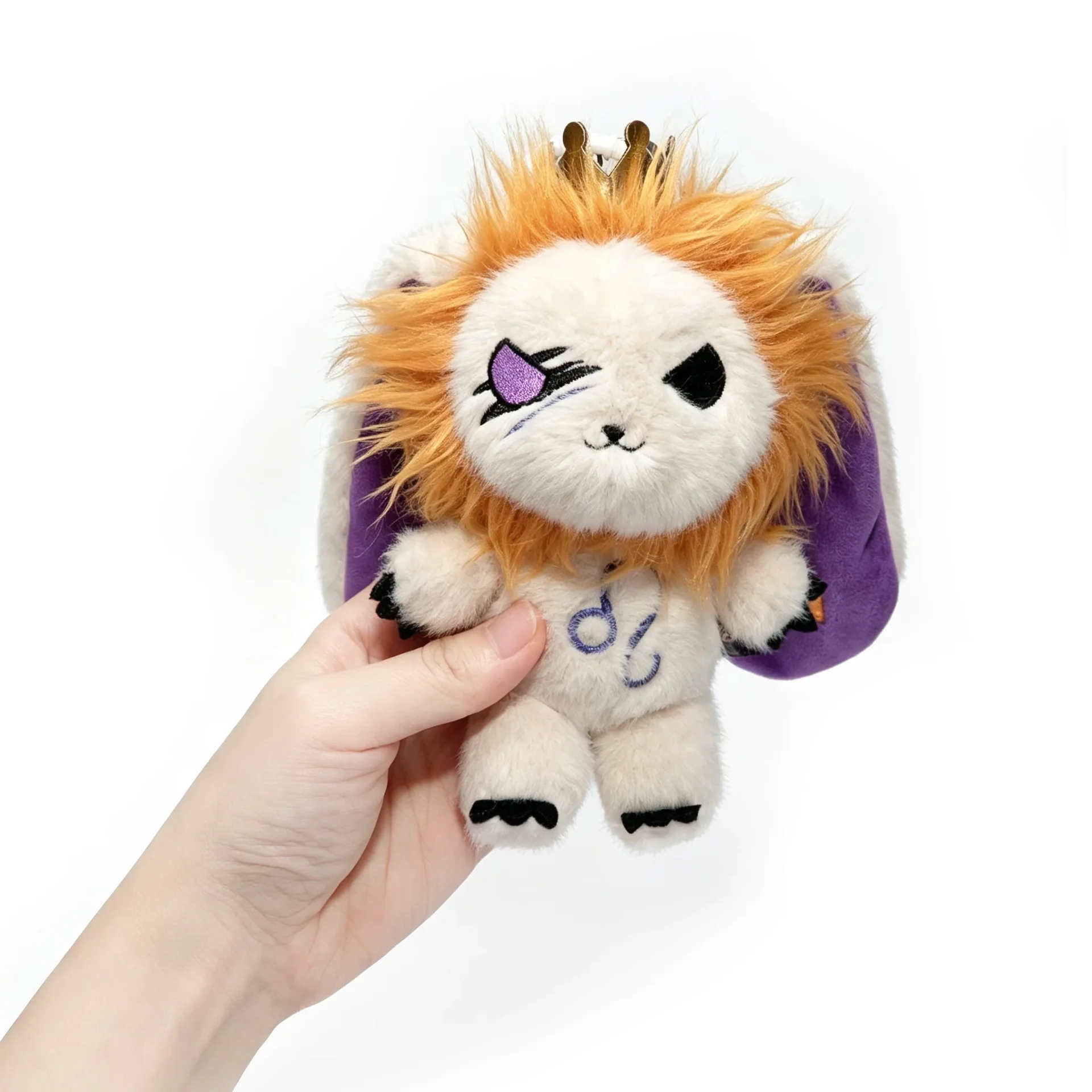 Zodiac Leo Mini Plush Keychain - миниатюра 8