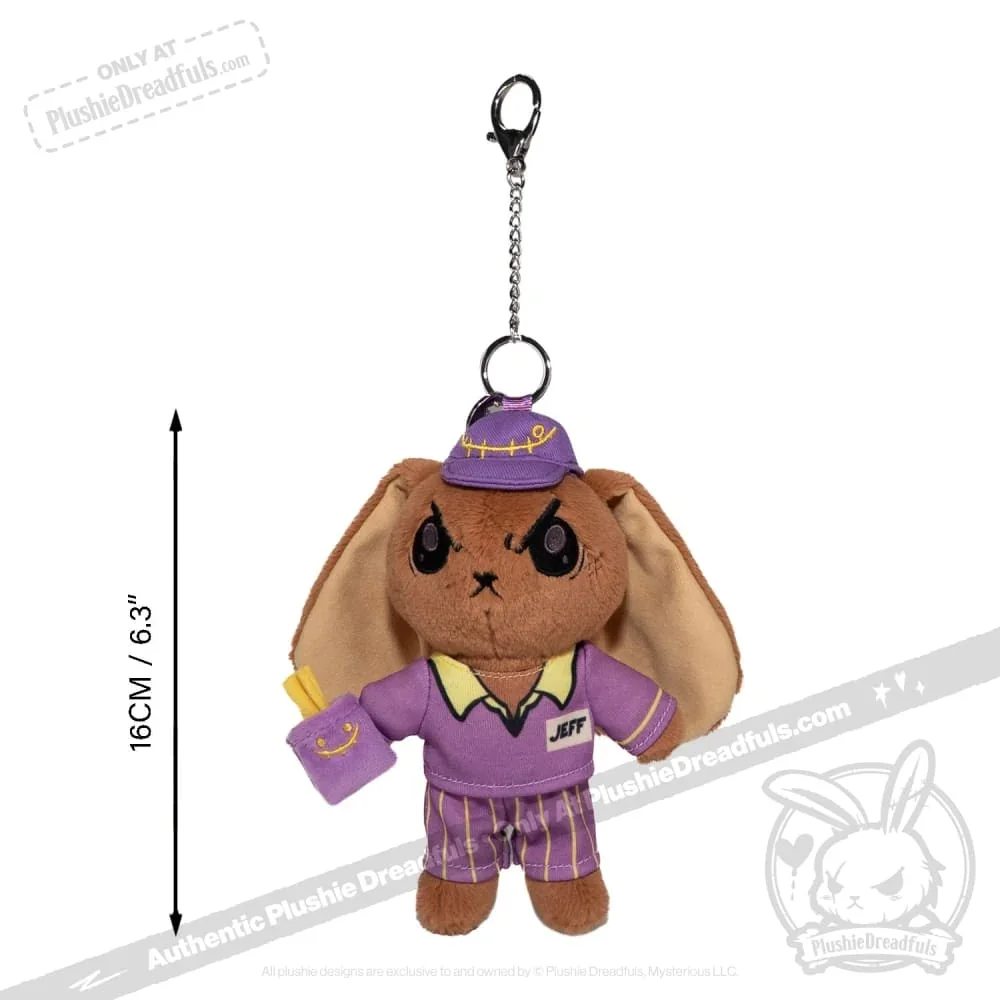 Fast Food Worker Plush Keychain Accessory - миниатюра 4