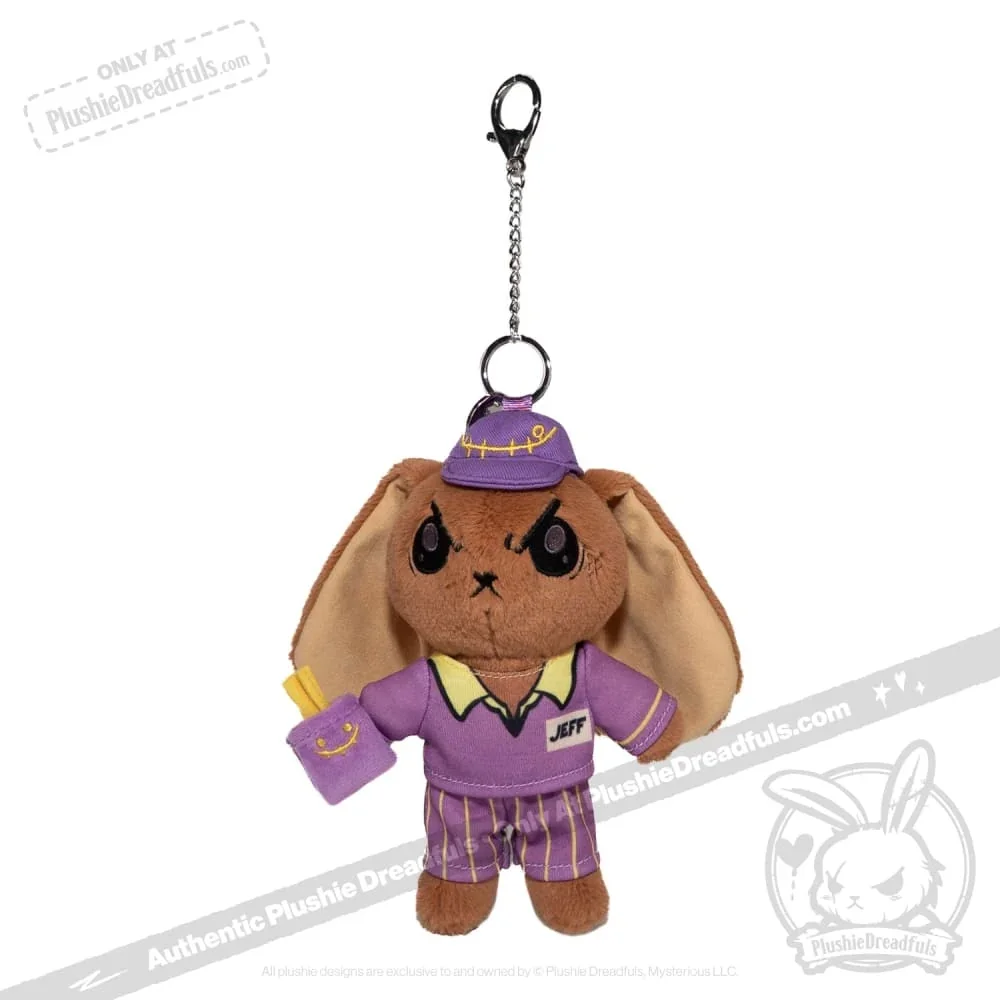Fast Food Worker Plush Keychain Accessory - миниатюра 5