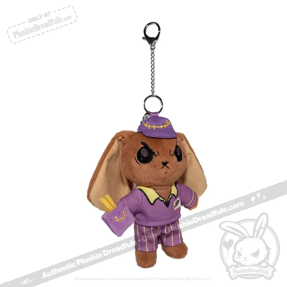 Fast Food Worker Plush Keychain Accessory - миниатюра 6