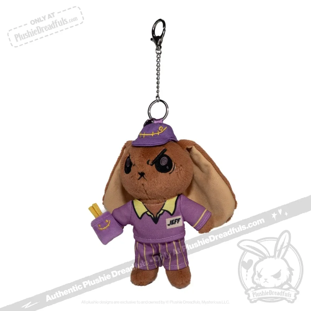 Fast Food Worker Plush Keychain Accessory - миниатюра 7