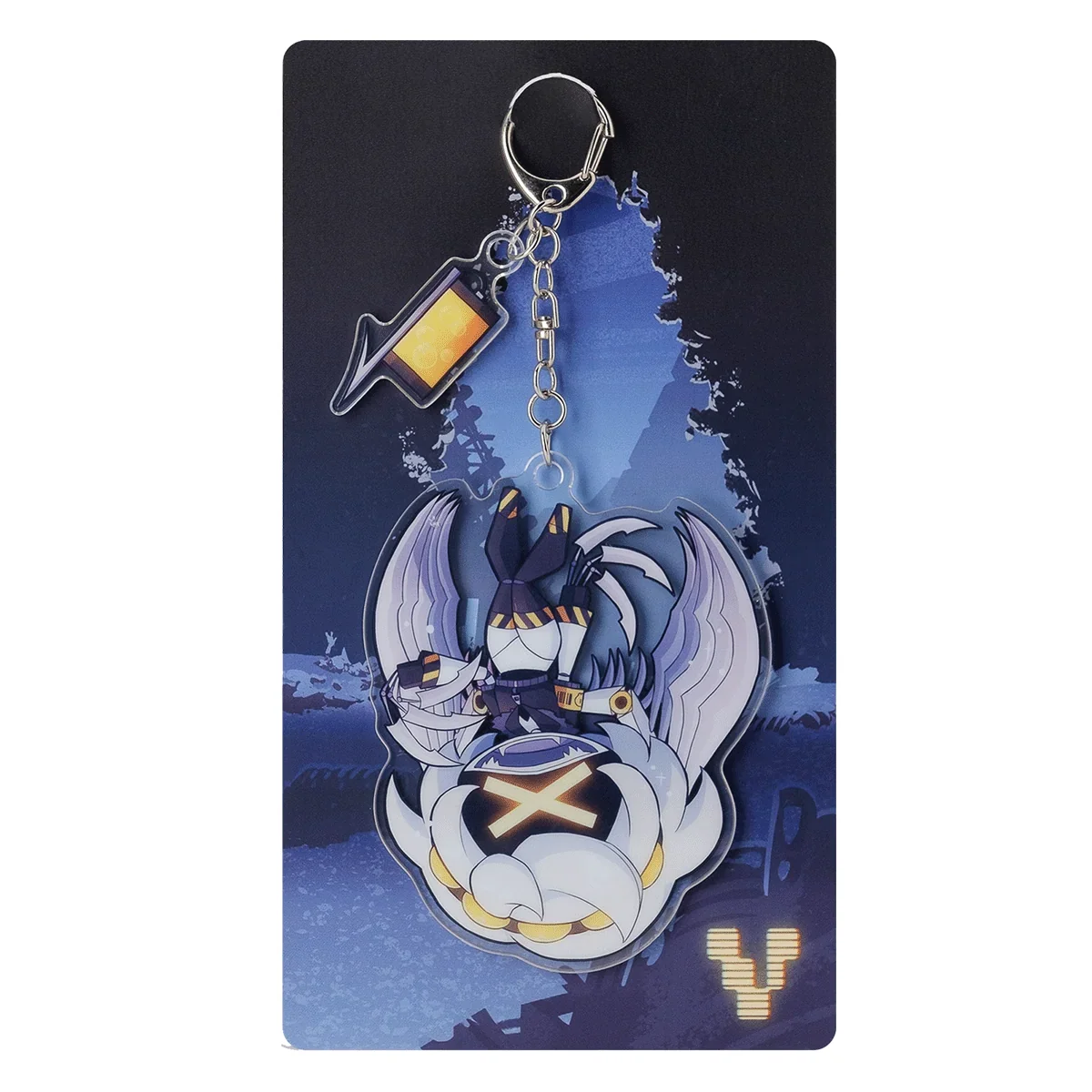 V Hang Tail Keychain - миниатюра 2