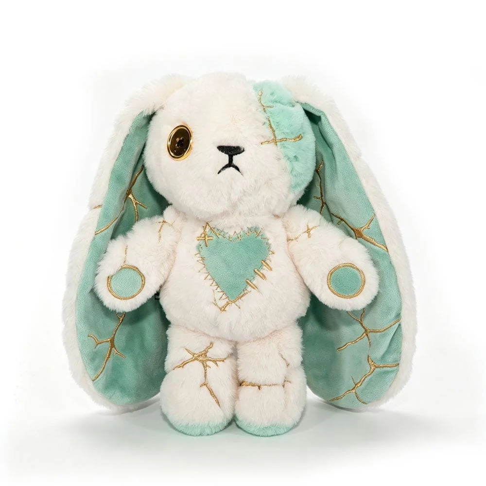 Mint Kintsugi Love Rabbit - Plush Stuffed Animal - изображение 1