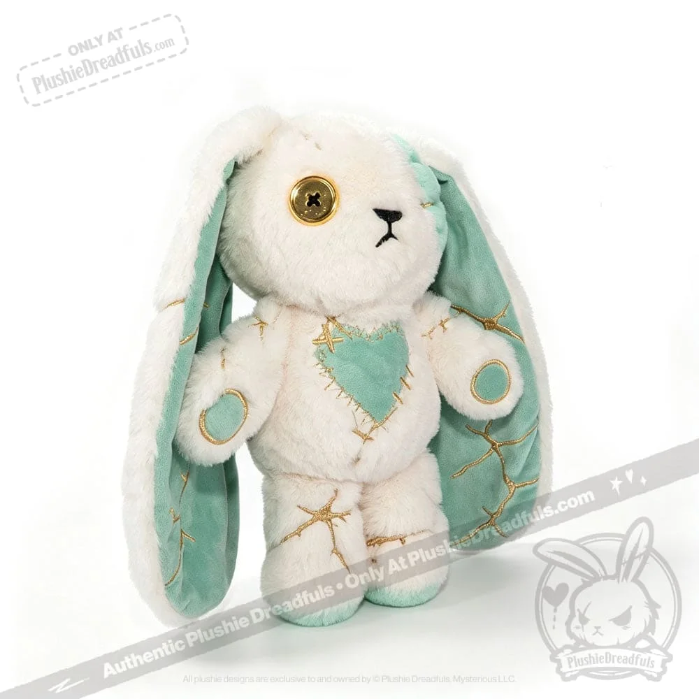 Mint Kintsugi Love Rabbit - Plush Stuffed Animal - миниатюра 5