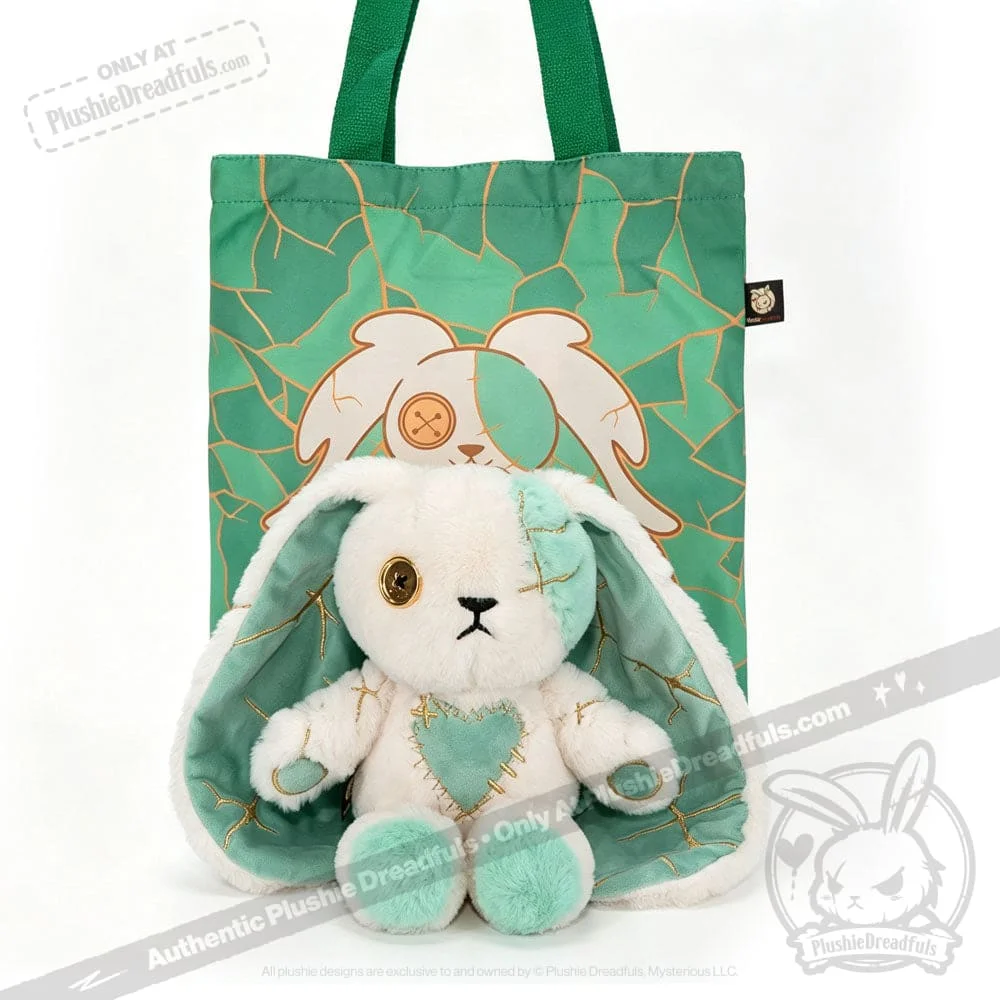 Mint Kintsugi Love Rabbit - Plush Stuffed Animal - миниатюра 6