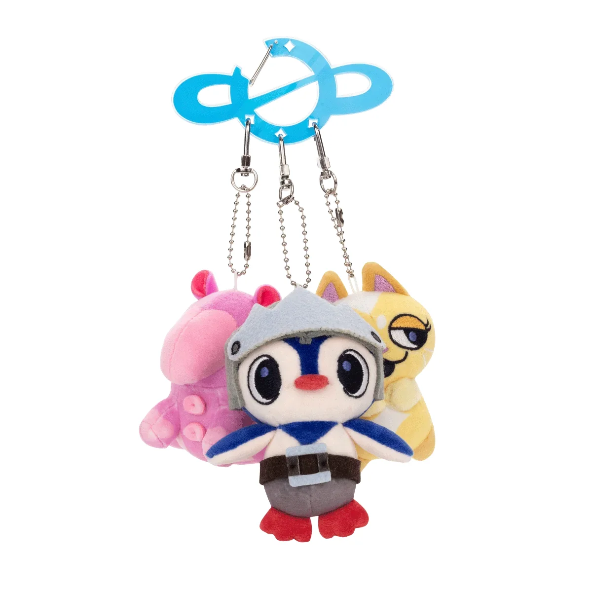 Space Trio Plush Keychains - изображение 1