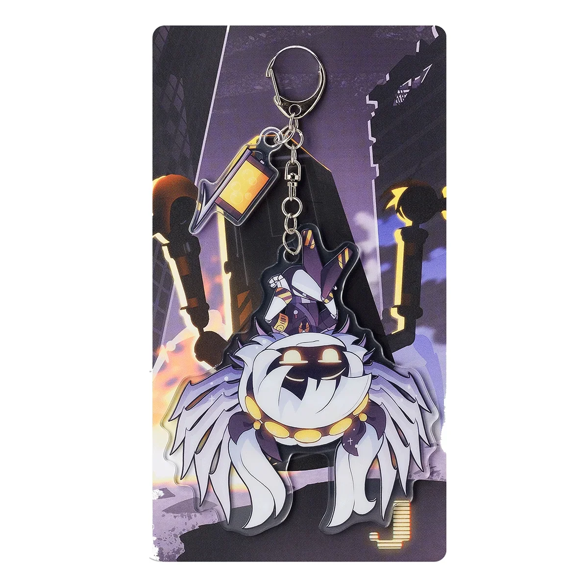 J Hang Tail Keychain - миниатюра 2