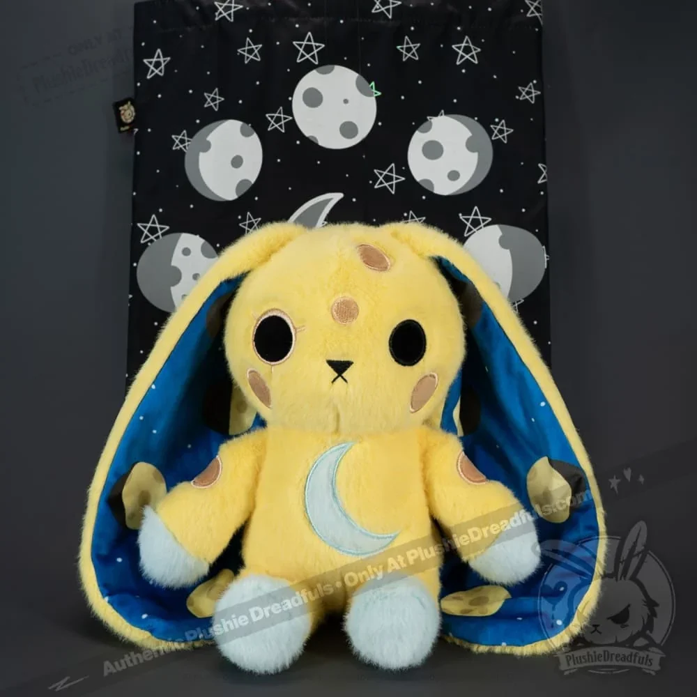Full Moon Bunny - Plush Stuffed Animal - миниатюра 2
