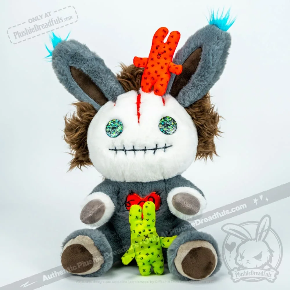 Schizophrenia Rabbit - Plush Stuffed Animal - миниатюра 8