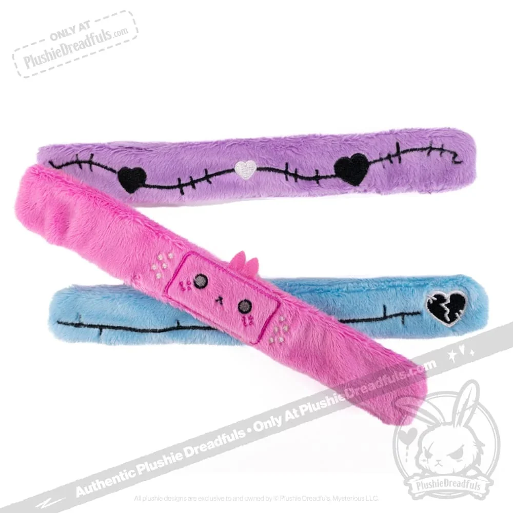 Plush Slap Bracelet Set of 3 - миниатюра 4